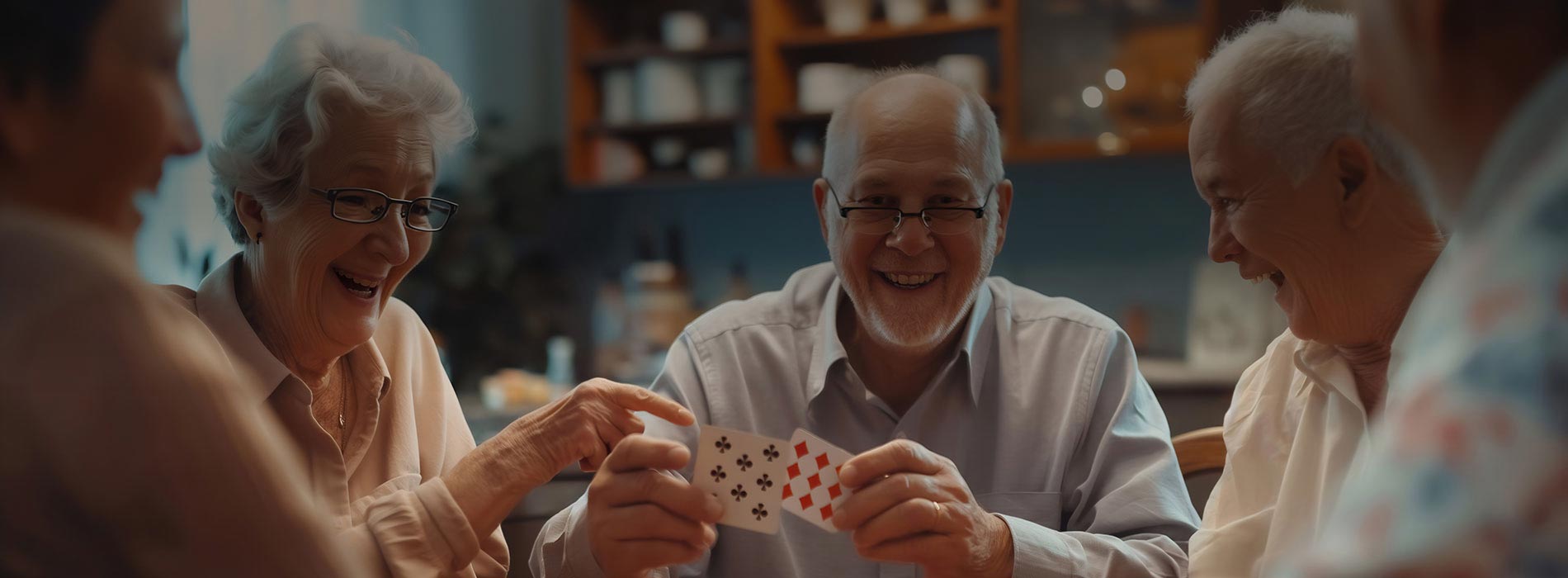 Service d'animations pour seniors de sourire et partage